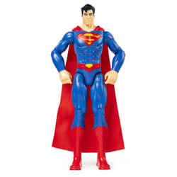 DC Comics DC UNIVERSE SUPERMAN - FIGURINE 30 CM SUPERMAN - Figurine Articulée Superman Deluxe 30 cm - Créez Vos Aventures Et Combats - Figurine de Collection - Jouet pour Enfant 3 Ans Et +