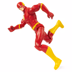 DC Comics The Flash - Figurine Flash 30 Cm - Figurine Flash Articulée 30 Cm - Revivez Les Aventures De l'homme A Grande Vitesse Et des Super Héros - Film The Flash - Jouet Enfant 3 Ans Et +