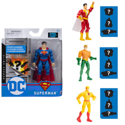 DC Comics DC UNIVERSE - FIGURINE BASIQUE 10 CM - - Figurines Articulées 10 cm À Collectionner Avec 3 Accessoires Mystère Et 1 Mission - 6056331 - Modèle Aléatoire - Jouet Enfant 3 Ans et +