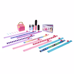 Cool Maker – HOLLYWOOD HAIR STUDIO – Machine à Extensions de Cheveux avec 12 Extensions Personnalisables et des Accessoires – Loisir Créatif et Jeu Enfant – 6056639 – Jouet Enfant 8 Ans et +