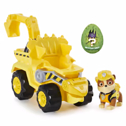 PAW Patrol LA PAT' PATROUILLE - VÉHICULE + FIGURINE RUBEN DINO RESCUE - Véhicule Avec 1 Figurine Et 1 Dinosaure Mystère À Collectionner Pat' Patrouille - - 6059519 - Jouet Enfant 3 Ans et +
