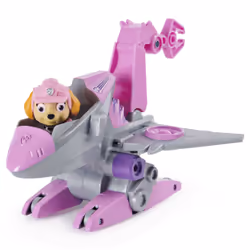 PAW Patrol LA PAT' PATROUILLE - VÉHICULE + FIGURINE STELLA DINO RESCUE - Véhicule Avec 1 Figurine Et 1 Dinosaure Mystère À Collectionner Pat' Patrouille - - 6059520 - Jouet Enfant 3 Ans et +