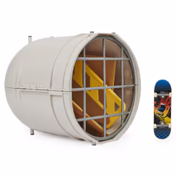 Tech Deck FINGER SKATE - - RAMPE TRANSFORMABLE PIPELINE - Authentique Skatepark Modulaire Avec 1 Planche Mini Skate – 6058275 – Jouet Enfant 6 Ans et +