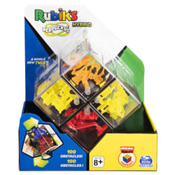 Spin Master Games PERPLEXUS – LABYRINTHE JUNIOR ET RUBIK'S CUBE – Jeu de Casse-Tête Perplexus Rubik's 2x2 Avec 100 Obstacles– Jouet Hybride Labyrinthe 3D et Rubik's Cube avec Bille – 6058355 – Jouet Enfant 8 Ans et +