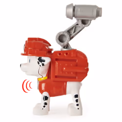 PAW Patrol , Figurine à collectionner Marcus Action Pack avec effets sonores, pour les enfants à partir de 3 ans