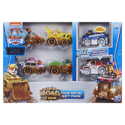 PAW Patrol LA PAT' PATROUILLE – PAT' PATROUILLE TRUE METAL – Coffret de 6 voitures True Metal Pat' Patrouille – – 6058351 – Jouet Enfant 3 Ans et +