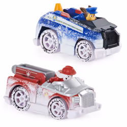 PAW Patrol LA PAT' PATROUILLE – PAT' PATROUILLE TRUE METAL – Coffret de 6 voitures True Metal Pat' Patrouille – – 6058351 – Jouet Enfant 3 Ans et +
