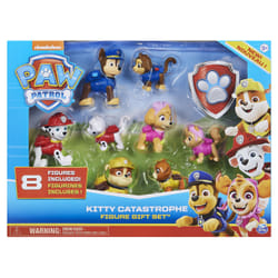 PAW Patrol LA PAT' PATROUILLE - MULTIPACK FIGURINES D'ACTION - Coffret de 8 Figurines Chiots Et Chatons Pat' Patrouille - - 6058524 - Jouet Enfant 3 Ans et +
