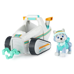 PAW Patrol , Déneigeuse d'Everest avec figurine à collectionner, pour les enfants à partir de 3 ans