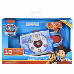 PAW Patrol , Ryder's Pup Pad interactif avec 18 effets sonores et phrases, pour les enfants à partir de 3 ans, Aventure, 3 an ...