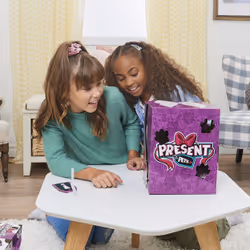 Present Pets PELUCHE INTERACTIVE RAINBOW GLITTER – Peluche Chien Surprise à Découvrir avec Modèle Aléatoire – Chien Interactif avec Effets Sonores et Mouvements – 6059159 – Jouet Enfant 5 Ans et +