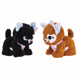 Present Pets PELUCHE INTERACTIVE RAINBOW GLITTER – Peluche Chien Surprise à Découvrir avec Modèle Aléatoire – Chien Interactif avec Effets Sonores et Mouvements – 6059159 – Jouet Enfant 5 Ans et + - Vue supplémentaire 6