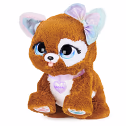 Present Pets PELUCHE INTERACTIVE RAINBOW GLITTER – Peluche Chien Surprise à Découvrir avec Modèle Aléatoire – Chien Interactif avec Effets Sonores et Mouvements – 6059159 – Jouet Enfant 5 Ans et + - Vue supplémentaire 9