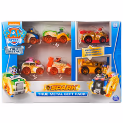 PAW Patrol LA PAT' PATROUILLE – PAT' PATROUILLE TRUE METAL – Coffret de 6 voitures True Metal Pat' Patrouille – – 6059232 – J ...