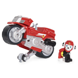 PAW Patrol LA PAT' PATROUILLE - VEHICULE + FIGURINE MARCUS MOTO PUPS - Moto Avec Rétrofriction Et Figurine Amovible De Marcus - - 6061224 - Jouet Enfant 3 Ans et +
