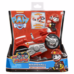 PAW Patrol LA PAT' PATROUILLE - VÉHICULE + FIGURINE MOTO PUPS - Véhicule à Rétro-friction Avec 1 Figurine À Collectionner Pat' Patrouille - - 6059253 - Jouet Enfant 3 Ans et + - Modèle Aléatoire