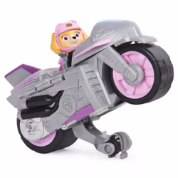 PAW Patrol LA PAT' PATROUILLE - VÉHICULE + FIGURINE MOTO PUPS - Véhicule à Rétro-friction Avec 1 Figurine À Collectionner Pat' Patrouille - - 6059253 - Jouet Enfant 3 Ans et + - Modèle Aléatoire