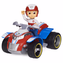 PAW Patrol LA PAT' PATROUILLE - VÉHICULE + FIGURINE RYDER - Véhicule de 15 cm Avec 1 Figurine À Collectionner Pat' Patrouille - - 6060755 - Jouet Enfant 3 Ans et +