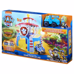 PAW Patrol LA PAT' PATROUILLE – PLAYSET QUARTIER GENERAL PAT' PATROUILLE – Univers Jouet Avec Effets Sonores Dino Rescue avec Figurines Dinosaure et Rex – 6059295 – – Jouet Enfant 3 Ans et + - Vue supplémentaire 10