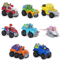 PAW Patrol Pack De 8 Vehicules True Metal Dino Rescue