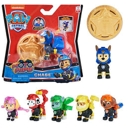 PAW Patrol LA PAT' PATROUILLE - FIGURINES PAT' PATROUILLE MOTO PUPS - Figurine Avec Badge De Policier À Collectionner Moto Pups Pat' Patrouille - - 6059490 - Jouet Enfant 3 Ans et + Modèle Aléatoire