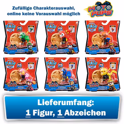 PAW Patrol LA PAT' PATROUILLE - FIGURINES PAT' PATROUILLE MOTO PUPS - Figurine Avec Badge De Policier À Collectionner Moto Pups Pat' Patrouille - - 6059490 - Jouet Enfant 3 Ans et + Modèle Aléatoire