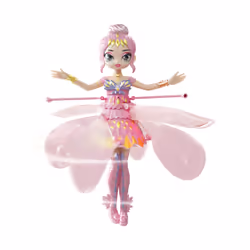Hatchimals - FÉE VOLANTE PIXIES CRYSTAL FLYERS - Fée Volante Magique A Diriger Avec La Main - Couleur Rose - 6059523 - Jouet Enfant 6 Ans Et +