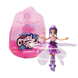 Hatchimals - FÉE VOLANTE PIXIES CRYSTAL FLYERS - Fée Volante Magique A Diriger Avec La Main - Couleur Violette - 6059634 - Jouet Enfant 6 Ans Et +
