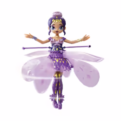 Hatchimals - FÉE VOLANTE PIXIES CRYSTAL FLYERS - Fée Volante Magique A Diriger Avec La Main - Couleur Violette - 6059634 - Jouet Enfant 6 Ans Et +
