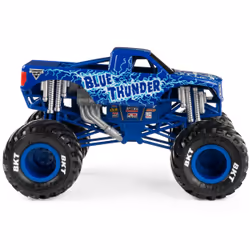 Monster Jam , Monster truck Blue Thunder officiel, véhicule en métal moulé à collectionner, échelle 1:24
