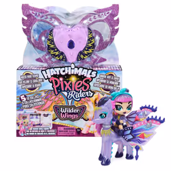 Hatchimals - PIXIES RIDERS WILDER WINGS SAISON 9 - Figurines à collectionner Fées Avec Ailes Magiques - Jouet enfant 5 Ans et ...