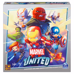 Spin Master Games MARVEL UNITED - JEU DE CARTES - Jeux de société Marvel - Jeux coopératif pour Adultes et Enfants - Incarne  ...