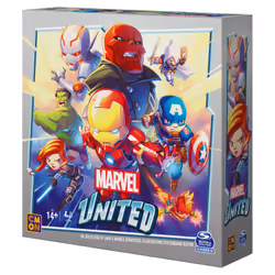 Spin Master Games MARVEL UNITED - JEU DE CARTES - Jeux de société Marvel - Jeux coopératif pour Adultes et Enfants - Incarne tes héros marvel préférés - Jeux à partir de 8 ans