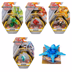 Bakugan GEOGAN RISING - PACK 1 GEOGAN SAISON 3 - Bille Geogan Avec 2 BakuCores Et 3 Cartes Collection - 6059850 - Tirée du De ...