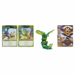 Bakugan GEOGAN RISING - PACK 1 GEOGAN SAISON 3 - Bille Geogan Avec 2 BakuCores Et 3 Cartes Collection - 6059850 - Tirée du Dessin Animé - Jouet Enfant 6 Ans et + - Modèle Aléatoire