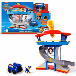 PAW Patrol Pat Patrouille – Quartier Général Pat Patrouille – Playset Complet avec Tour de Contrôle