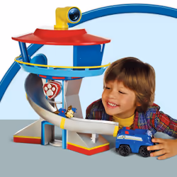 PAW Patrol Pat Patrouille – Quartier Général Pat Patrouille – Playset Complet avec Tour de Contrôle, Toboggan, Ascenseur, Figurine et Véhicule Chase – 6060007 – Jouet Enfant 3 Ans et + - Vue supplémentaire 4