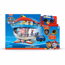 PAW Patrol Pat Patrouille – Quartier Général Pat Patrouille – Playset Complet avec Tour de Contrôle, Toboggan, Ascenseur, Figurine et Véhicule Chase – 6060007 – Jouet Enfant 3 Ans et + - Vue supplémentaire 5