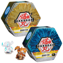 Bakugan Baku-Tin, Boîte de rangement de collection avec 2 mystère (plusieurs modèles disponibles), pour les enfants à partir de 6 ans