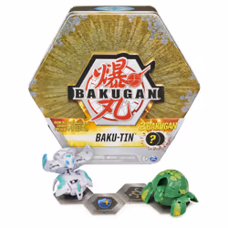 Bakugan Baku-Tin, Boîte de rangement de collection avec 2 mystère (plusieurs modèles disponibles), pour les enfants à partir de 6 ans