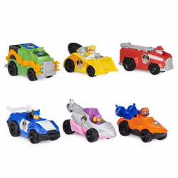 PAW Patrol Coffret de 6 Véhicules Die-Cast du Film Dont 2 Exclusifs La Pat' Patrouille