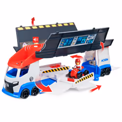 PAW Patrol LA PAT' PATROUILLE - CAMION PAT' PATROUILLEUR 2.0 - Véhicule Camion Pat' Patrouilleur 2 en 1 avec Circuit, Véhicule et Accessoires Intégrés