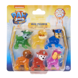 PAW Patrol Mini Figures Gift Pack du film avec 6 figurines à collectionner