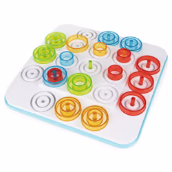 Marbles OTRIO - Nouvelle Édition du Jeu de Société Stratégique pour la Famille - Alignez les Pions dans une Version Modernisée du Morpion sous forme de Jeu de Plateau - Multijoueurs - Jeu Enfant 8 Ans et + - Vue supplémentaire 4