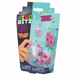 Spin Master Pixobitz , Pack Métallisé avec 156 perles exclusives à fusionner à l'eau, Décos et accessoires, Créations 3D et 2D sans chauffer, Jouets d'art pour enfant - Vue supplémentaire 9