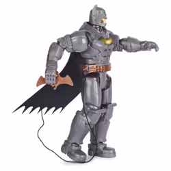 DC Comics BATMAN - Figurine Batman Deluxe 30 Cm - Figurine Articulée Batman 30 Cm - Avec Effets Sonores Et Lumineux - 5 Accessoires - Créez Vos Aventures Et Combats - Jouet Enfant 3 Ans Et + - Vue supplémentaire 4