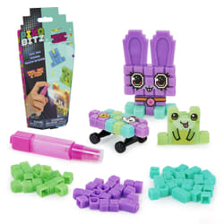Spin Master Pixobitz - STARTER PACK DELUXE - Coffret Pixel Art Avec 270 Bitz, Décorations Accessoires Modèles - Personnages Animaux Fruits Skates En 2D Et 3D - Loisirs Créatifs - Jouet Enfant 6 Ans Et +