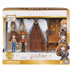 Wizarding World HARRY POTTER - PLAYSET LES TROIS BALAIS MAGICAL MINIS - Coffret Univers Magique Auberge Les Trois Balais Avec ...
