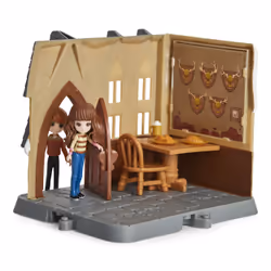 Wizarding World HARRY POTTER - PLAYSET LES TROIS BALAIS MAGICAL MINIS - Coffret Univers Magique Auberge Les Trois Balais Avec 2 Figurines Exclusives Et 5 Accessoires - Jouet Enfant 6 ans et +