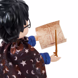 Wizarding World HARRY POTTER - COFFRET POUPÉE 20 CM + ACCESSOIRES HARRY POTTER - Poupée figurine Articulée Harry Potter 20 cm - Cape D'Invisibilité, 2 Tenues & 5 Accessoires - Jouet Enfant 6 ans et + - Vue supplémentaire 5